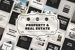 120 Simple Property Instagram Canva