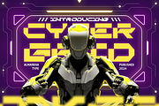 Cyber Grid - Cyber Crypto Font, a Sans Serif Font by Almarkhatype (Thumbnail 1 of 15)