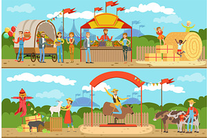 Farm Local Market Collection, a Food Illustration by TopVectors