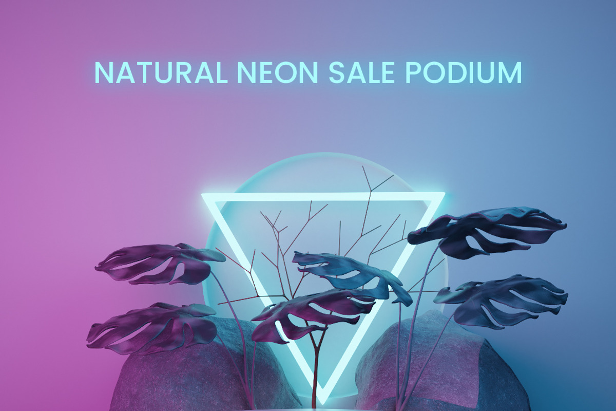 3D NEON PODIUM PRODUCT DISPLAY, a Templates & Theme by Font De Rico (Photo 5 of 9)
