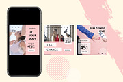 Gym Fitness Kit for Instagram, a Social Media Template by Mehul Munjani (Thumbnail 2 of 5)