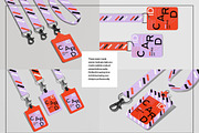 ID Card & Lanyard Mockup Set, a Merchandise Mockup by Mego-studio (Thumbnail 5 of 8)