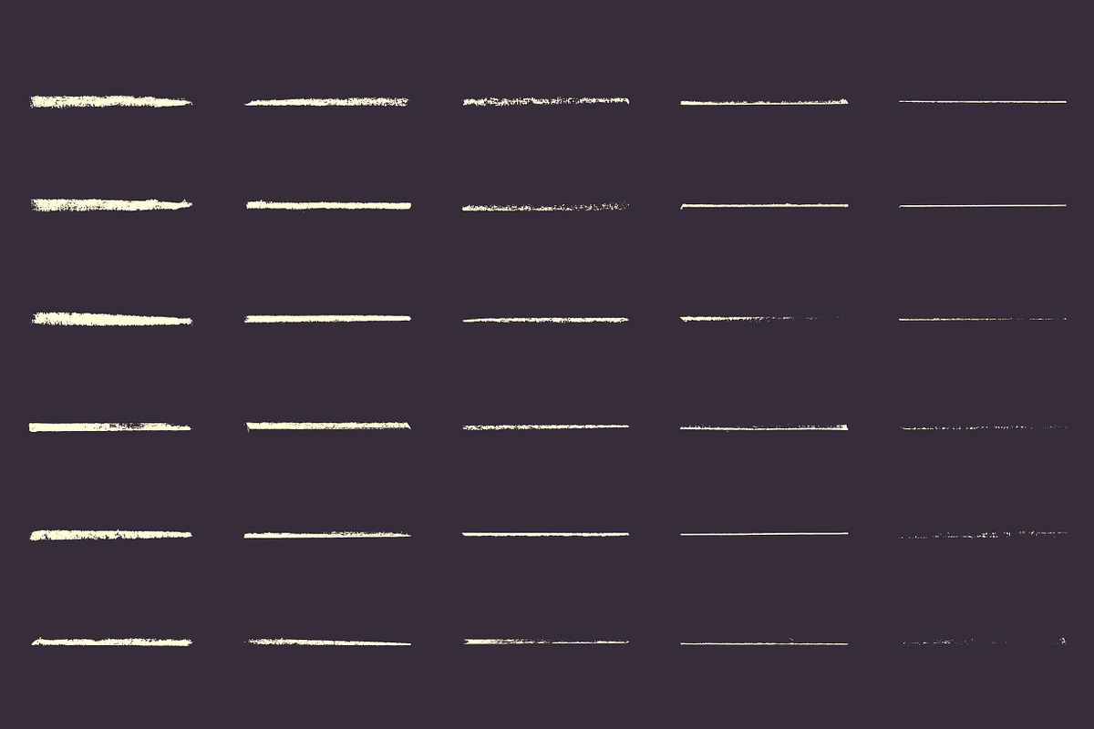 Wax Crayons Illustrator Brushes preview 3
