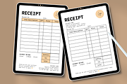 Small Business Receipt Template Canv, a Print Template by Elegant_Studio44 (Thumbnail 4 of 4)