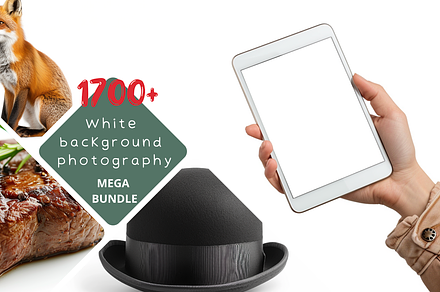 +1700 White background mega bundle, a Wallpaper Photo by Virgo Studio