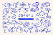 Breakfast food sketches, doodle set, a Food Illustration by Good Studio (Thumbnail 1 of 7)