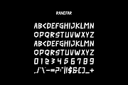 Ranefar - Modern Font, a Sans Serif Font by Iqsiart Studio (Thumbnail 5 of 6)