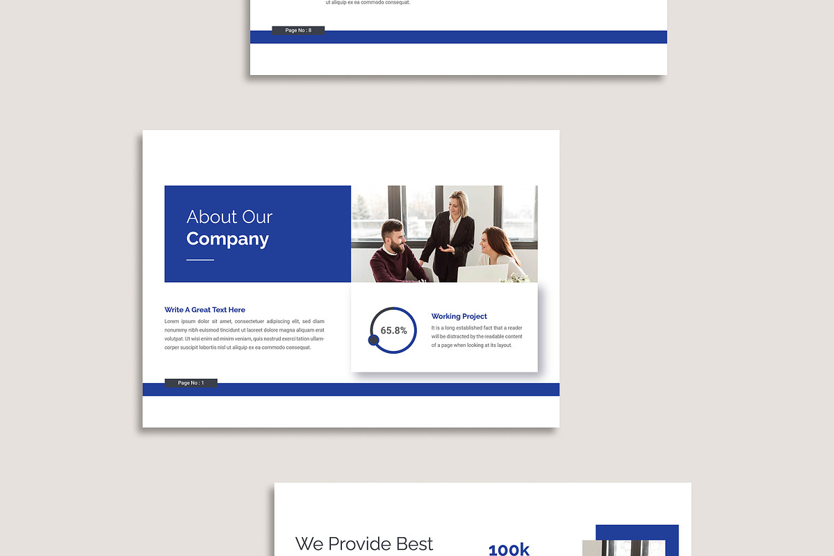 Modern Business Presentation, a Presentation Template by creative-mint (Photo 8 of 12)
