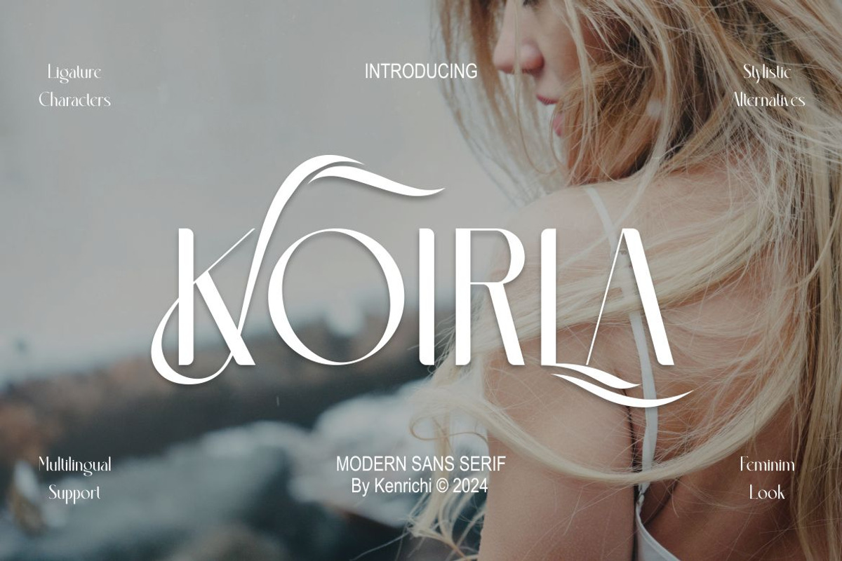 Koirla, a Serif Font by Kenrichi (Photo 1 of 9)
