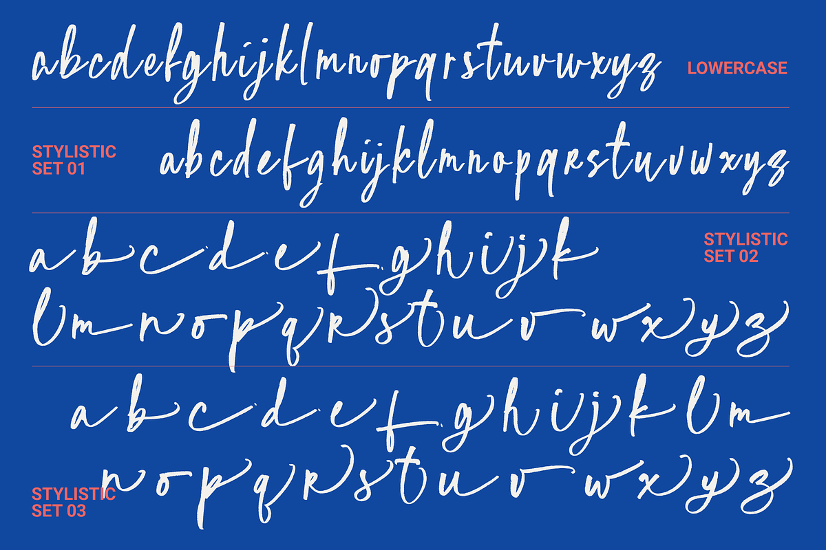 Raveling Melany - Messy Handwritten, a Handwritten Font by Zarma Type (Photo 10 of 12)