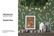 Christmas Frames & Wallpaper Mockups, a Product Mockup by mock-ups (Thumbnail 12 of 16)