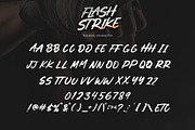 Flashstrike, a Handwritten Font by Letterara (Thumbnail 7 of 9)