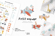 Petit Voyage. Graphics & Patterns, an Animal Illustration by annartdreams (Thumbnail 1 of 14)