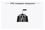 Camping Tent Icons, a Solid Icon by Designfour (Thumbnail 6 of 7)