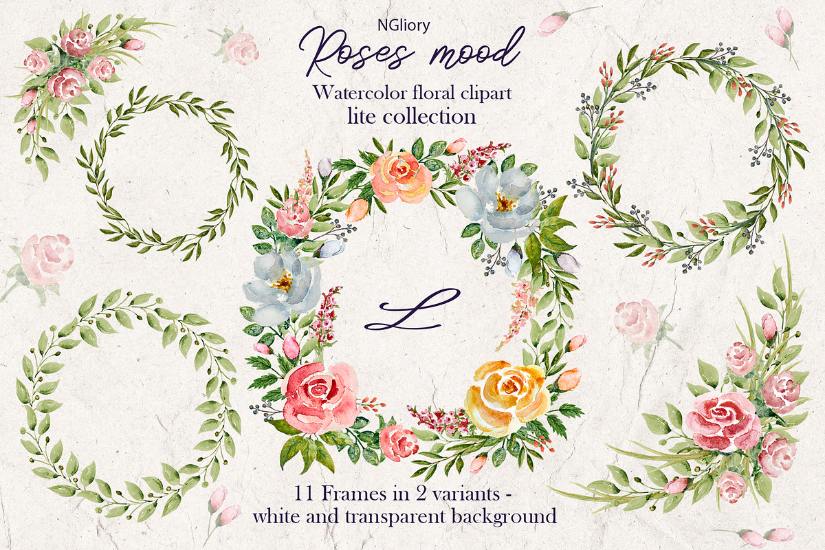 ROSE MOOD Frames, an Object Graphic by NGliory (Photo 2 of 5)