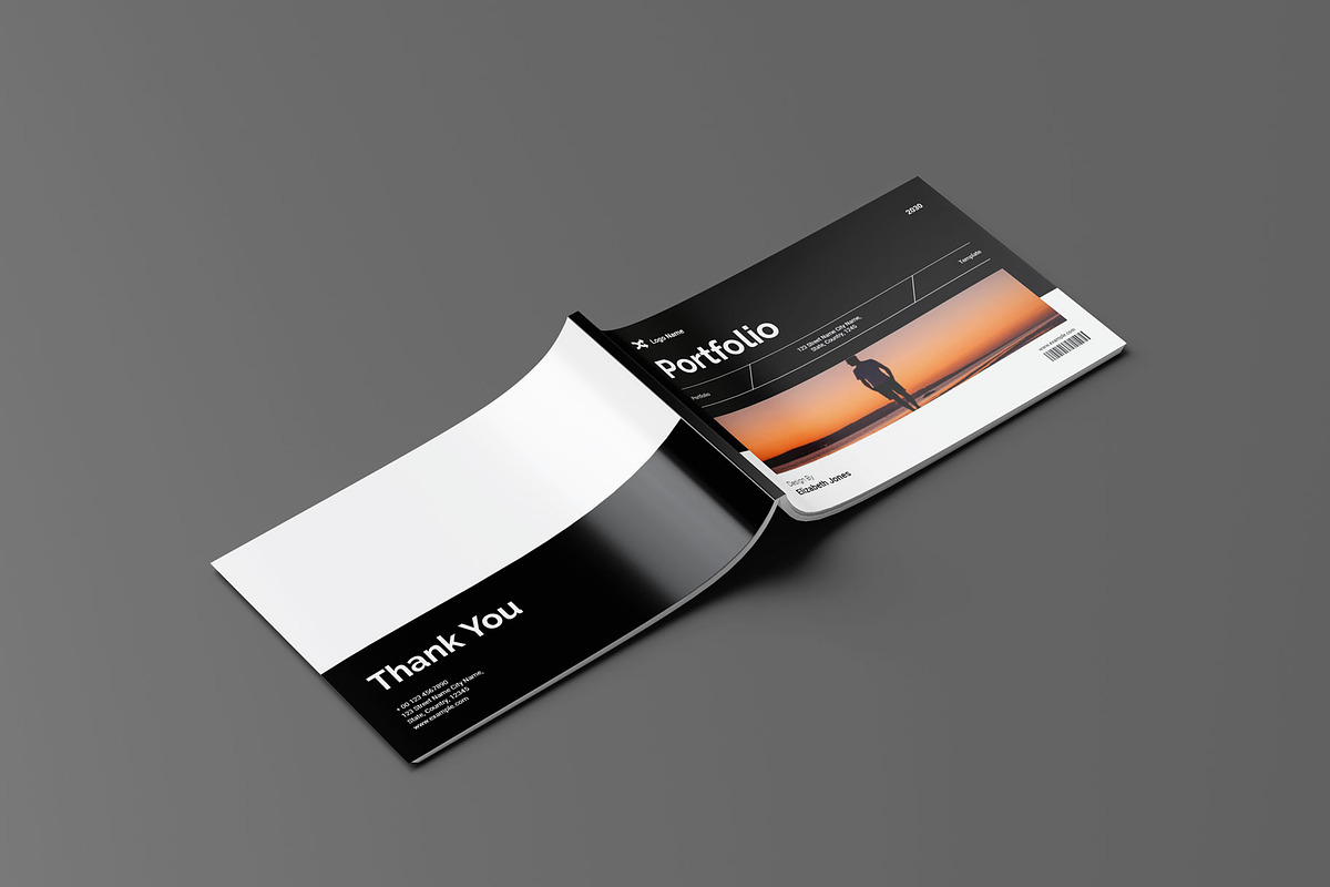 Modern Portfolio Landscape Template, a Magazine Template by Seeing-art (Photo 9 of 10)