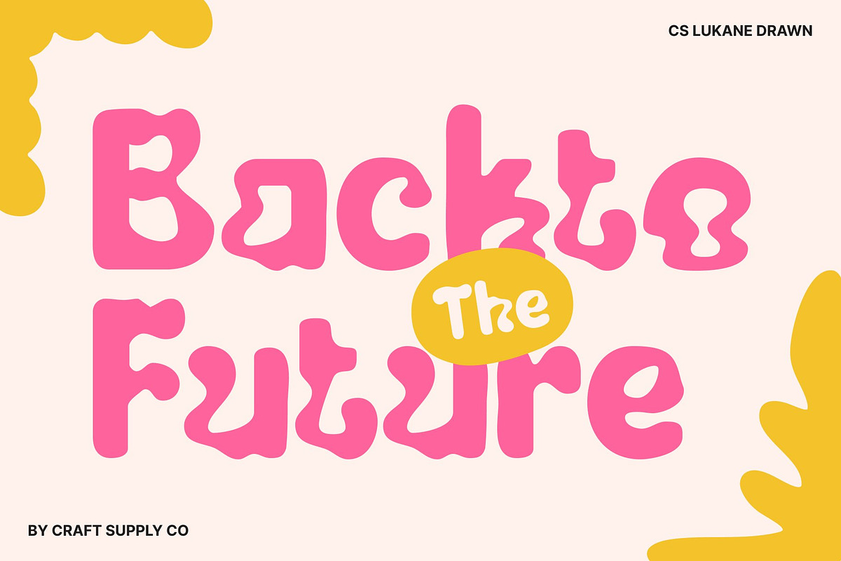 CS Lukane Drawn, a Sans Serif Font by Craft Supply Co. (Photo 2 of 8)