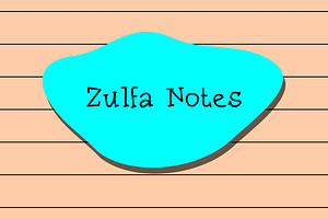 Zulfa Notes