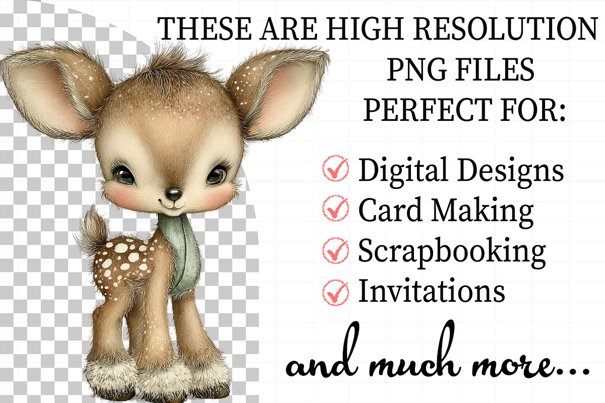 Whimsical Nursery Animals Clipart, an Illustration by Daily.Designs (Photo 2 of 8)