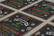 Christmas Flyer Chalkboard Style, a Flyer Template by SPACECAKE (Thumbnail 1 of 4)