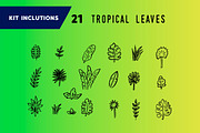 TROPICAL SURF VIBES - Creator Kit, an Icon by Walking_Designs (Thumbnail 9 of 19)