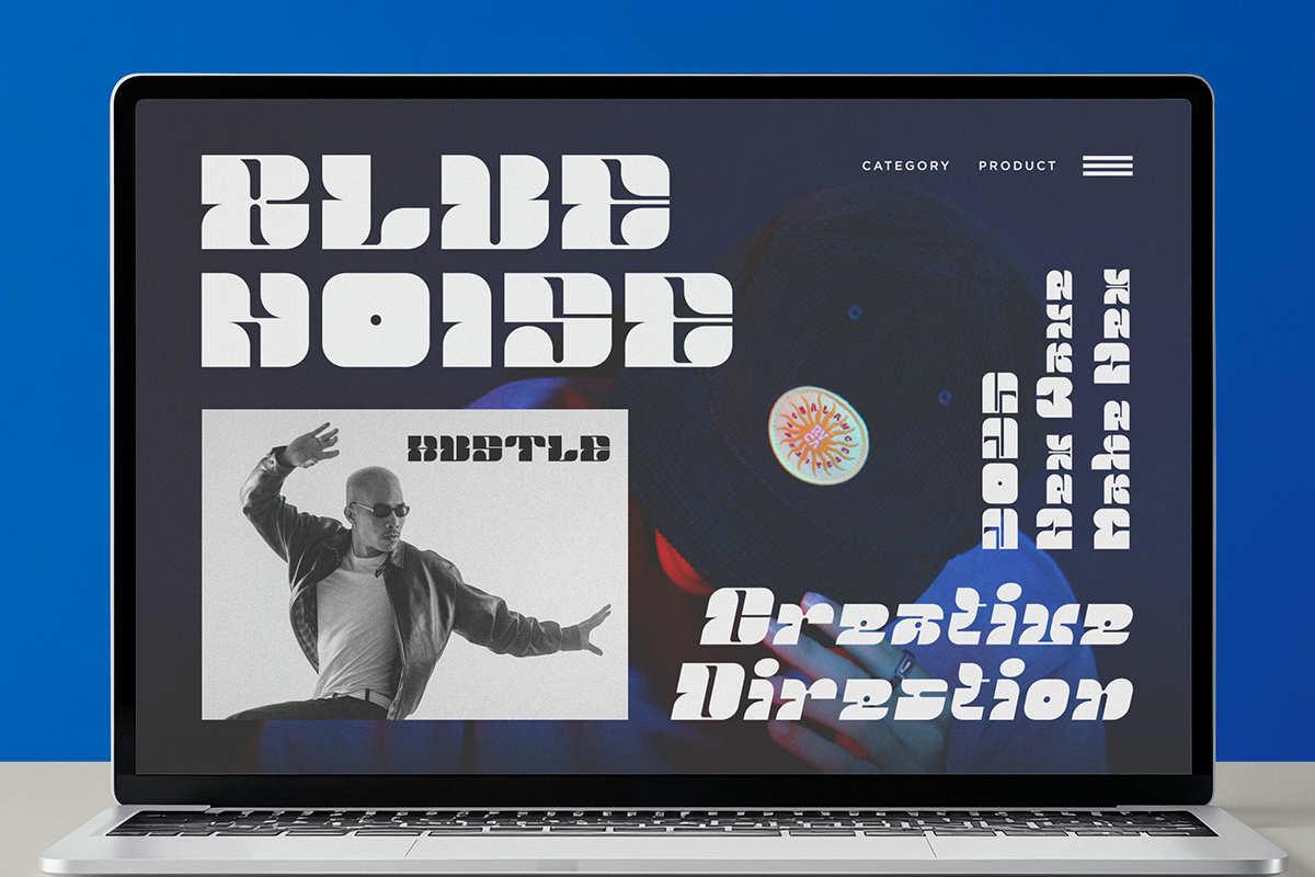 Ruma Daze - Bold Logo Typeface, a Font by RagamKata (Photo 7 of 10)