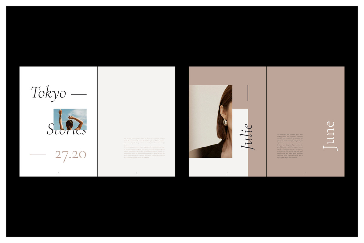 MARIE Editorial Lookbook, a Magazine Template by Arif Tri Ananta (Photo 5 of 14)