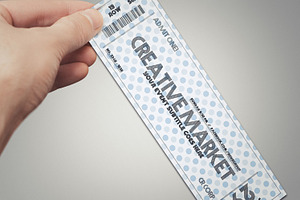 Multipurpose Retro Ticket 04