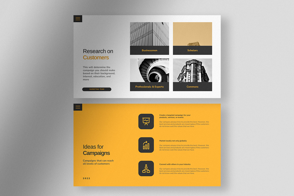 Cavio - Refined Oil Business PPT, a Presentation Template by peterdraw (Photo 3 of 5)