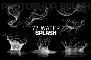 Water Splash PS Brush