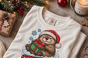 Christmas Animals PNG Bundle 28 pics, a Decorative Illustration by ElDesignState (Thumbnail 7 of 15)