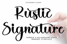 Rustic Signature