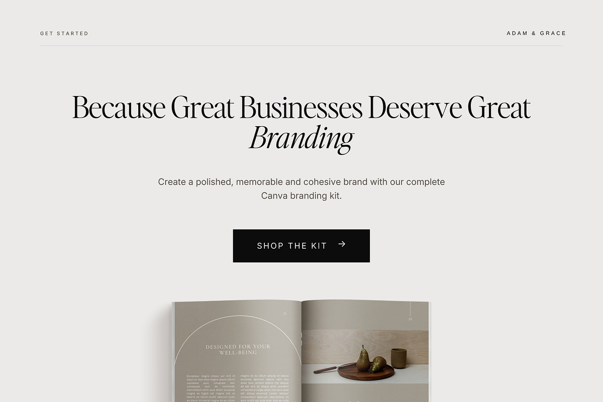 Modern Branding kit | Zephyr, a Branding & Logo Template by Adam and Grace (Photo 2 of 20)