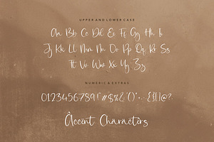 Ruxtoni - Modern Handwritten Font