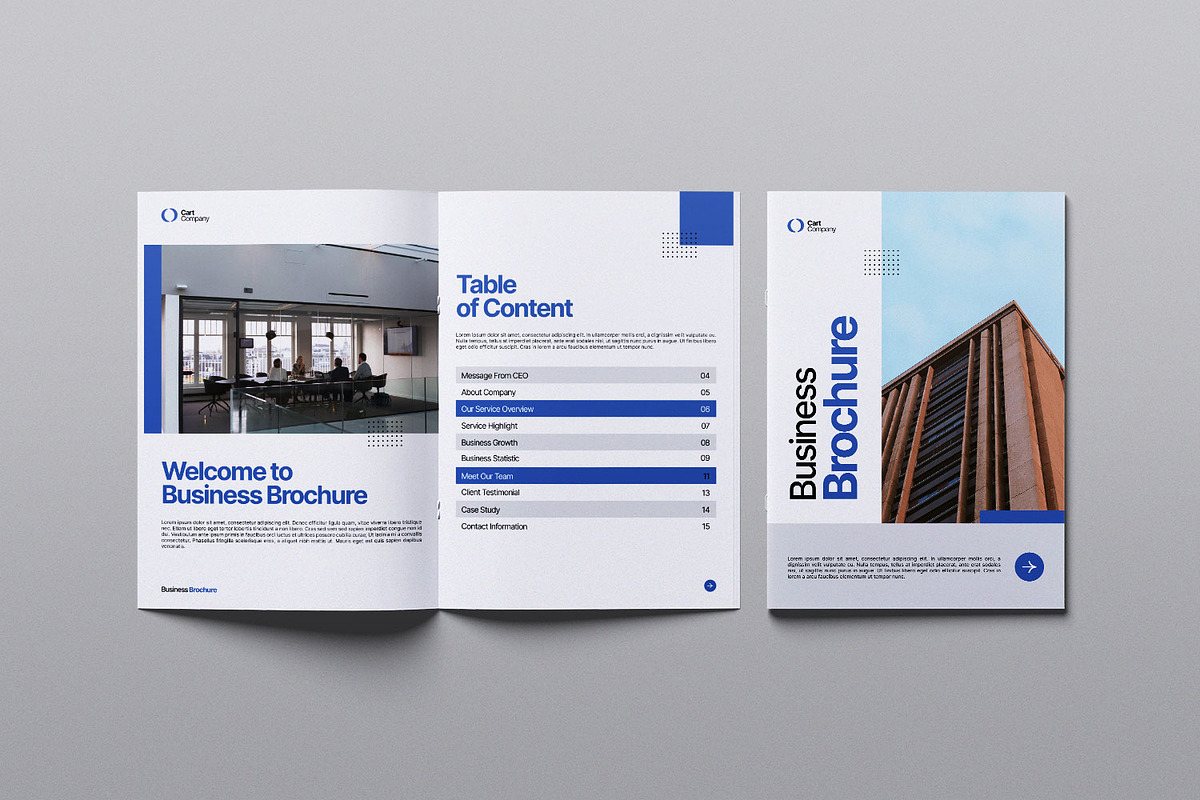 Business Brochure Magazine, a Magazine Template by Portocraft (Photo 2 of 6)
