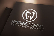 Higgins Family Dental, a Branding & Logo Template by luckydesigner (Thumbnail 2 of 4)