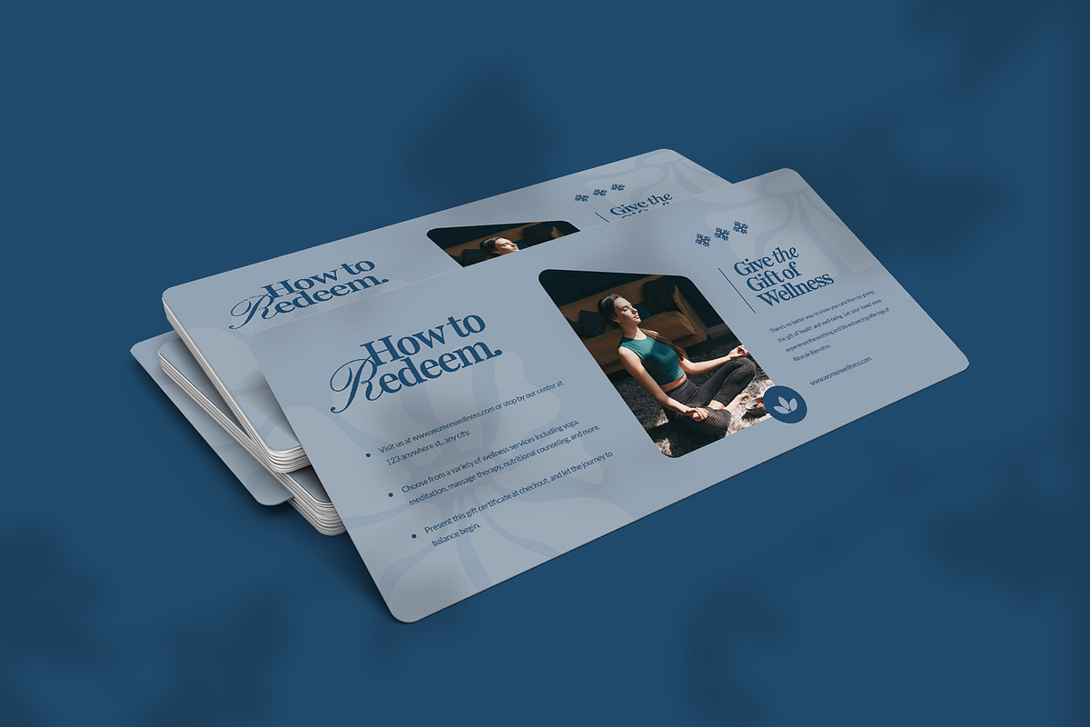 Wellness Balanced - Gift Certificate, a Print Template by VUNIRA (Photo 2 of 3)