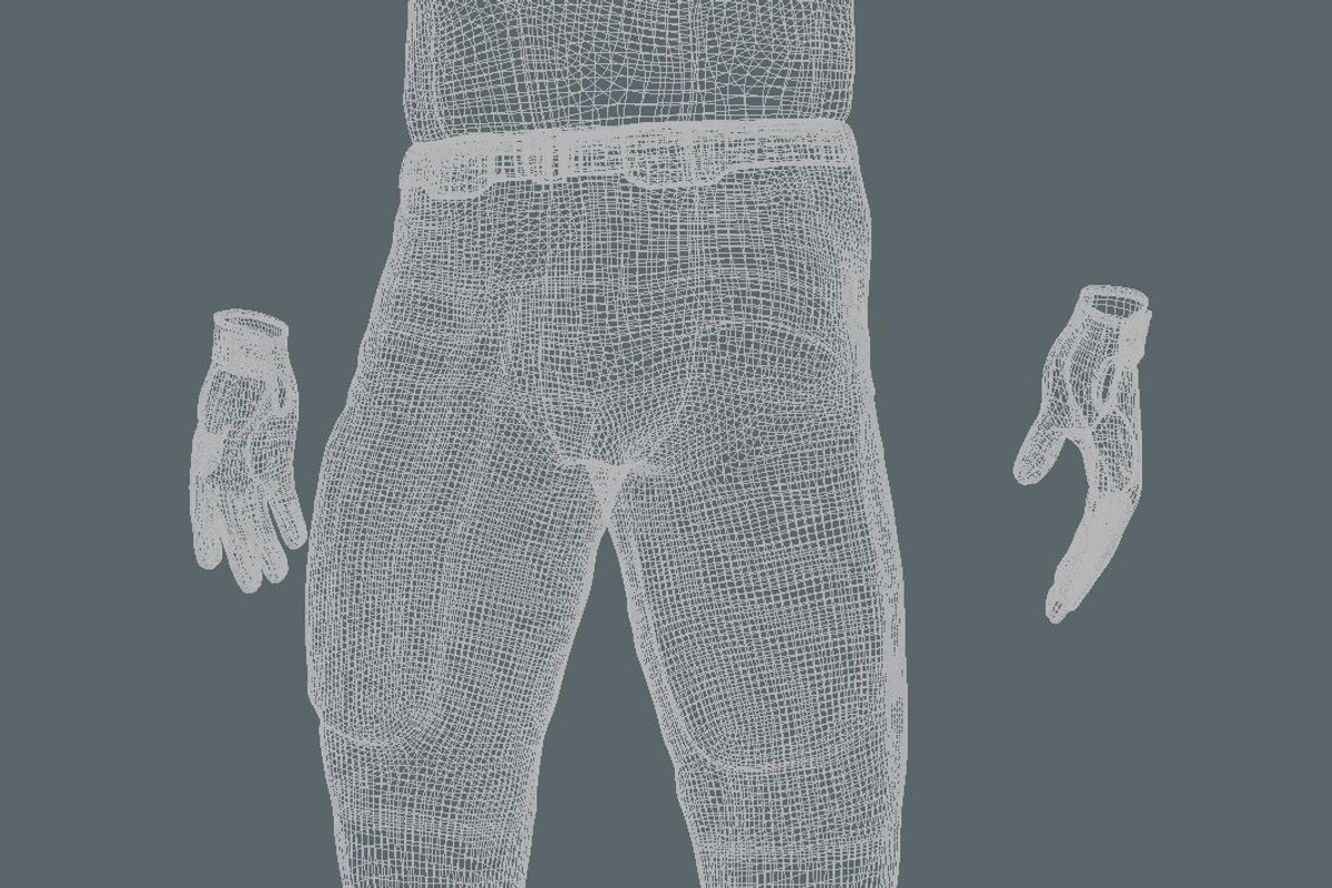 American Football Uniform 3d model, a Characters & Person 3D Model by Bruno's Shop (Photo 2 of 13)