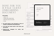 Lash Technician Branding Kit Canva, a Branding & Logo Template by Studio Eburnean (Thumbnail 5 of 6)