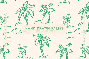 Hand Drawn Palms