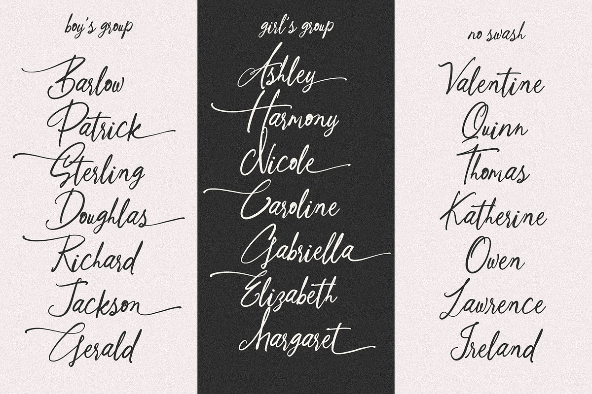 Lost Angelica - Pretty Handwritten, a Handwritten Font by Myn Type (Photo 10 of 13)