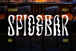 Spicebar | Handdrawn Typeface