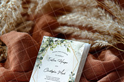 Boho 5x7 Invitation card mockup PSD, an Advertising Mockup by Blush Roses Print (Thumbnail 5 of 7)
