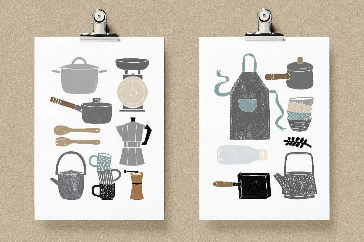 Autumn Bundle: Kitchen and Garden, a Food Illustration by Mii Lab (Photo 22 of 28)