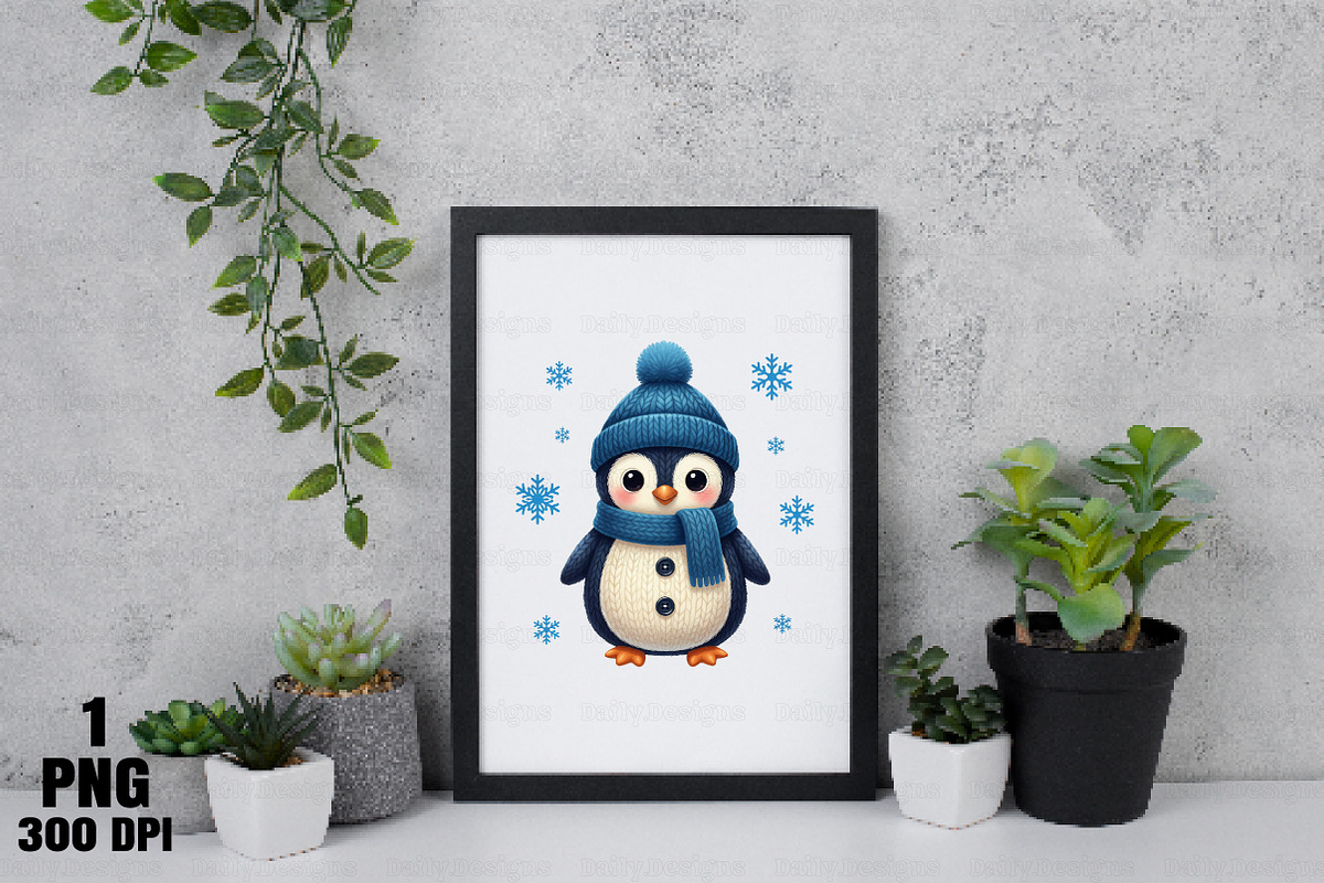 Retro Snowman PNG Funny Christmas Su, an Animal Illustration by Daily.Designs (Photo 5 of 10)