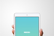iPad Mini Studio Mockups, an iPad Mockup by Mockura (Thumbnail 2 of 9)