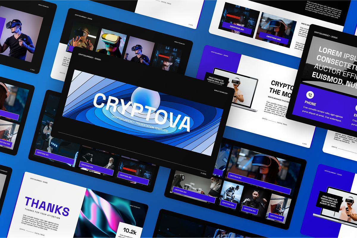 Cryptova - Cryptocurrencey Keynote, a Presentation Template by SquidPixey (Photo 7 of 7)