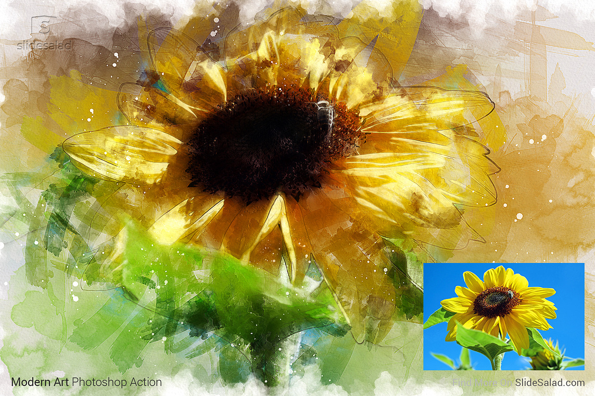 Modern Art Photoshop Action, an Action Add-On by SlideSalad (Photo 12 of 27)