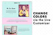 Bubble Tea Wordpress Theme Blog, a WordPress Template by ltsdesigns (Thumbnail 3 of 4)