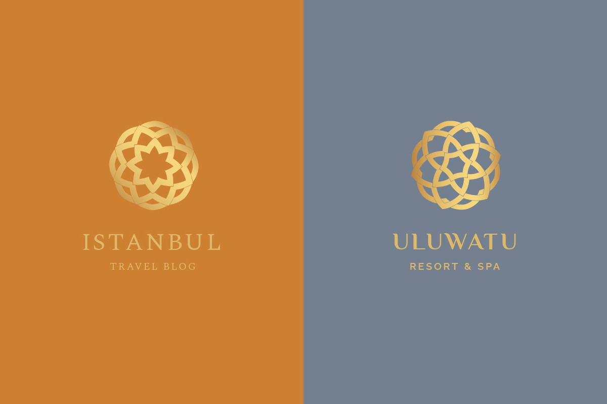 Gold Mandala Logo Template, a Branding & Logo Template by GudBrand Studio (Photo 3 of 7)